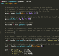 Simple example to base your own experiment on