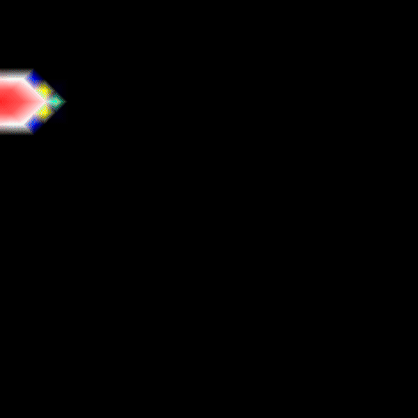 Transmembrane voltage for Experiment 2.