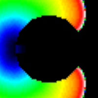 Diffusion Reaction Eikonal Alternant Model - Reentry